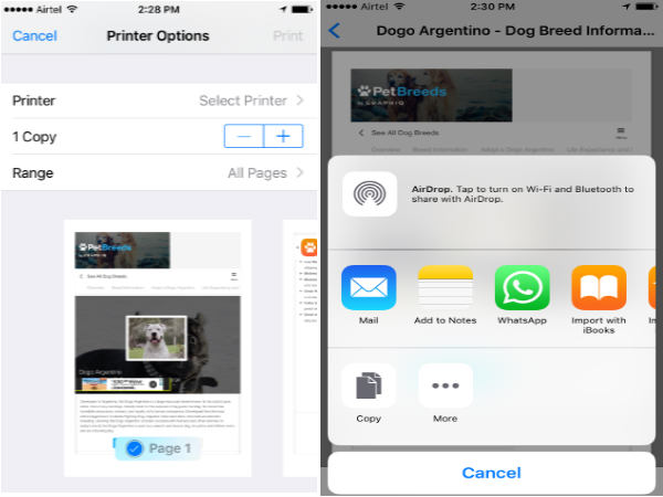 How to enhance and share the PDF after creating it: