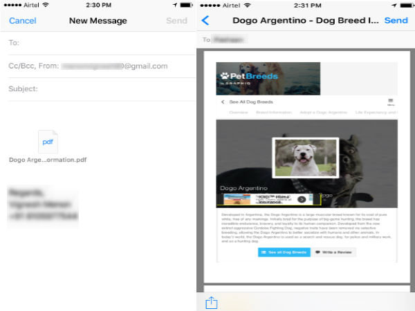 What are the advantages: