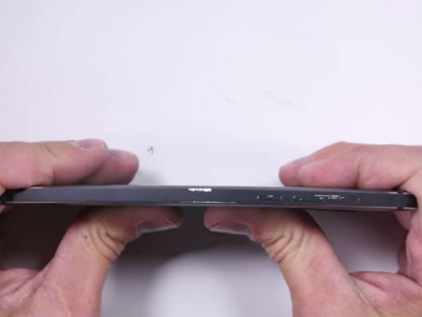 It survives the bend test too