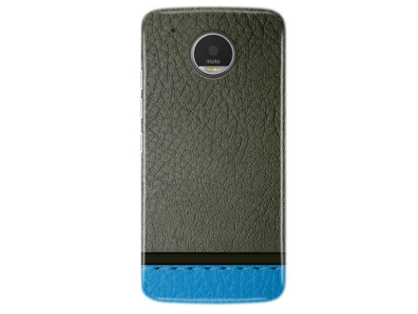 Motorola Moto G5 Plus Cover and Case (Grey And Dark Blue)