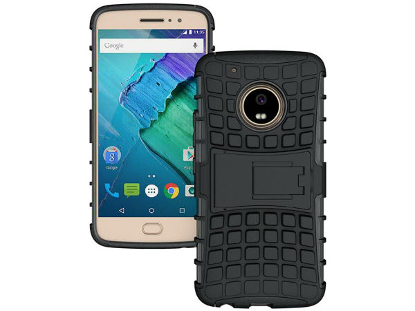 Noise Shock Proof Case for Moto G5 Plus  (Black)