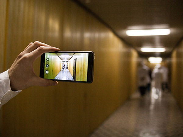 Film video while walking