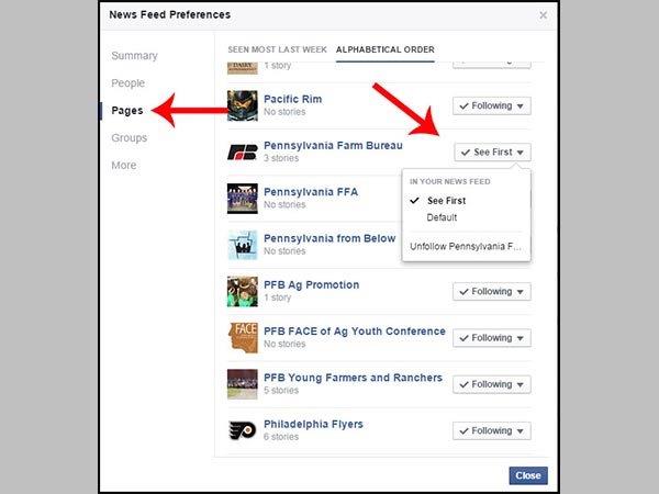Prioritize what you want to see in the News Feeds