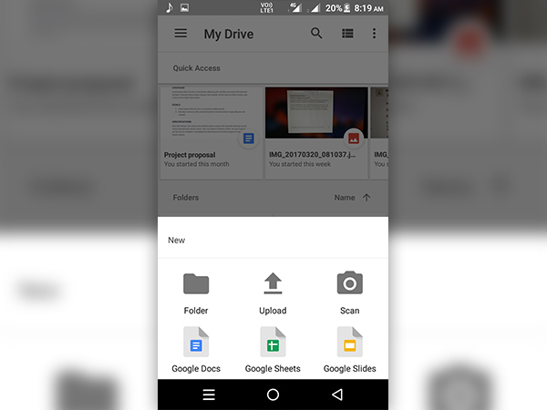How to use Google Drive on Android phone to scan your documents