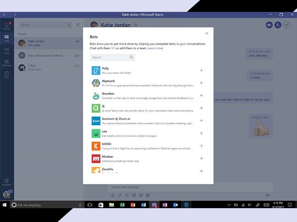 Microsoft Teams - a new chat-based workspace in Office 365