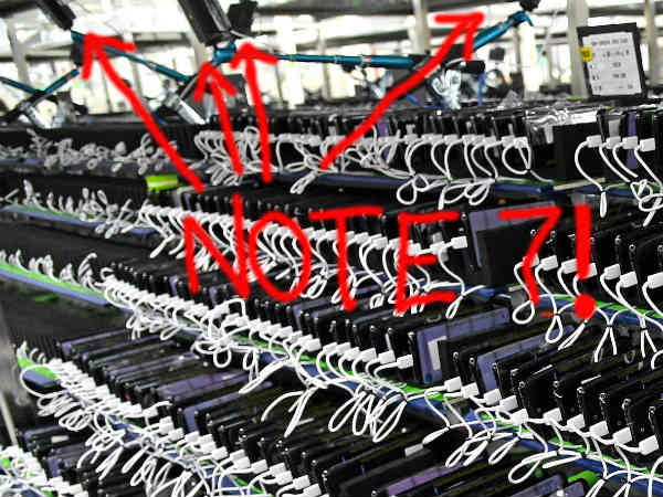 Samsung Galaxy Note 7 is now used as Monitoring Cameras Samsung Galaxy Note 7 is now used as Monitoring Cameras