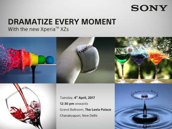 Sony Xperia XZs to be launched on April 4 in India