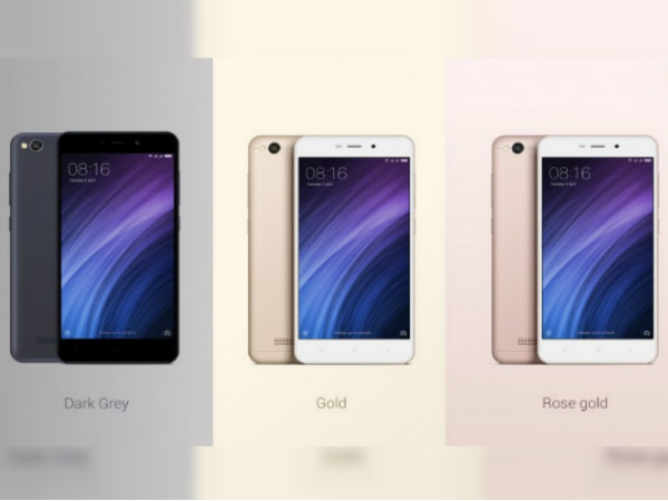 Xiaomi Redmi 4A launched at Rs. 5,999 in India
