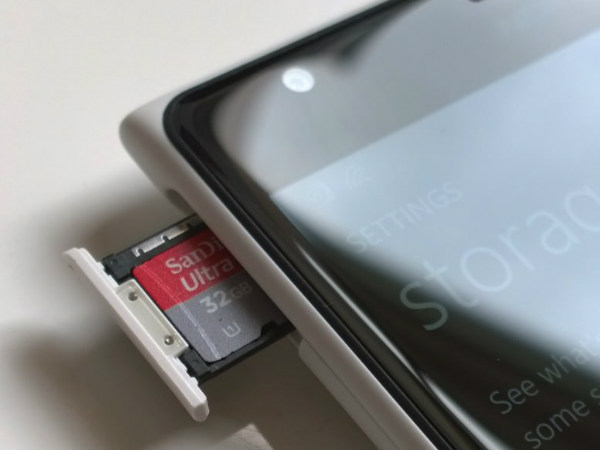 MicroSD Expansion
