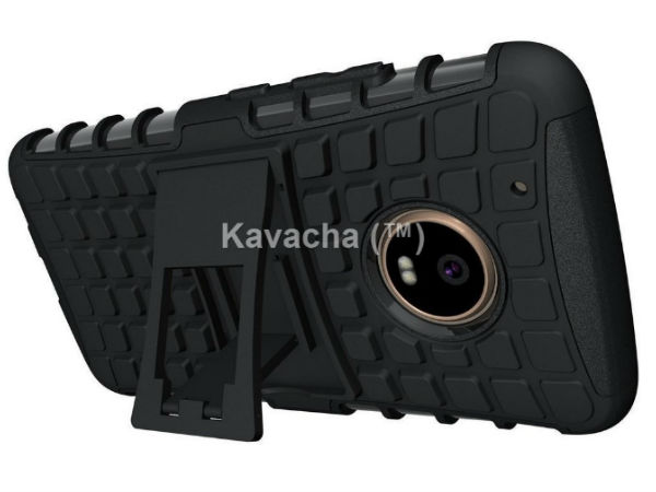 Kavacha Moto G5 Combo of Armor Stand Case