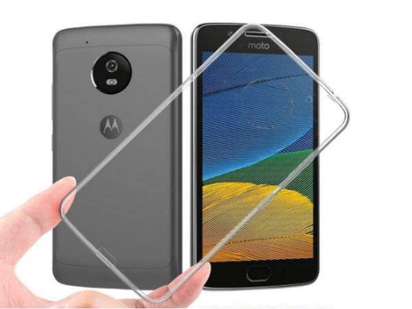 Bracevor Flexible Motorola Moto G5 TPU Back Case Cover