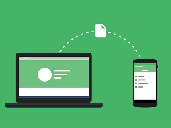 24. How to transfer files without using a data?