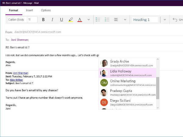 You can easily get someone’s attention