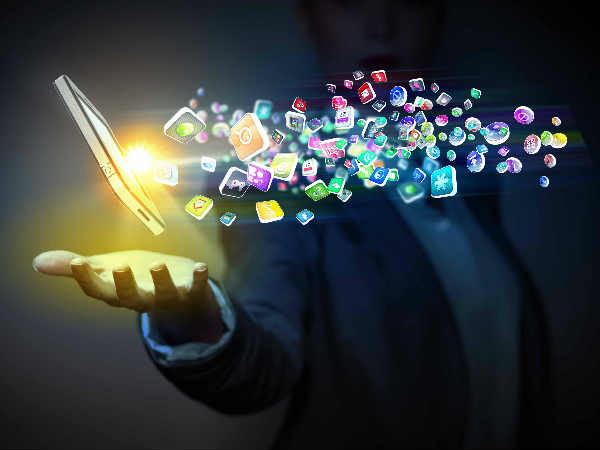 Apps running in the background