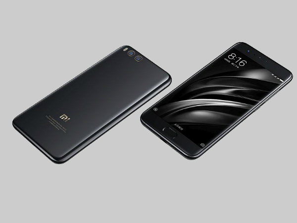 Only the Black Mi 6 will be available 