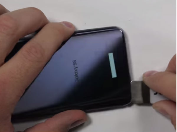 Remove the glass panel