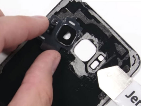 Pop off the camera frame