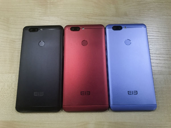 Elephone P8 Mini comes with 3 different colors