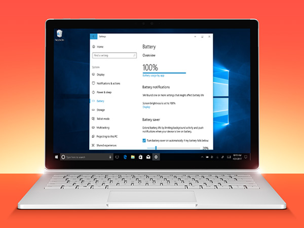 Battery Saver option