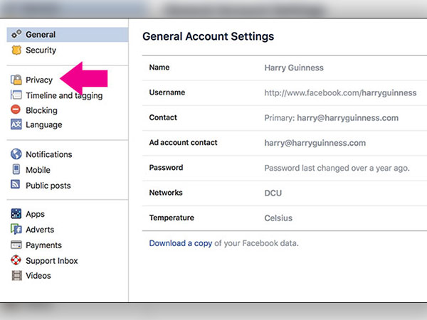 How to prevent others from finding your Facebook account easily