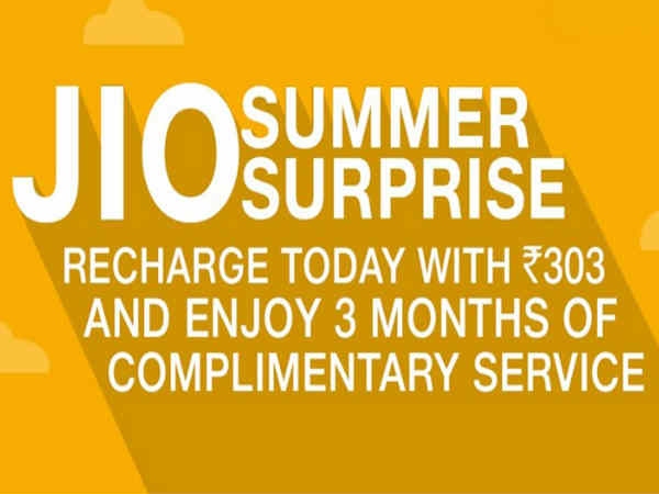 Jio withdrawal of ‘Summer Surprise'