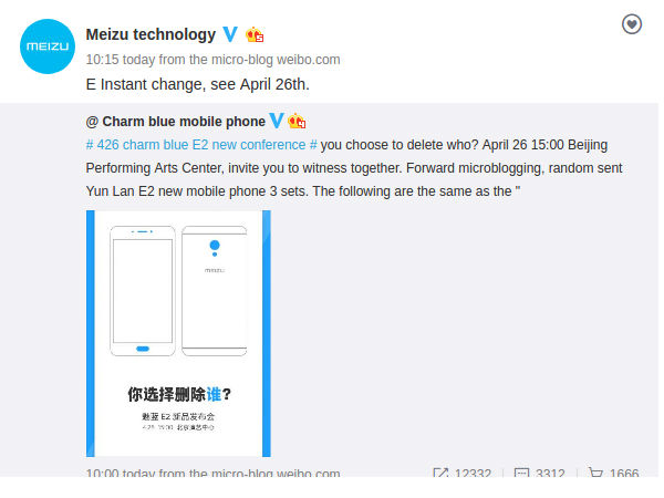 Meizu E2 to launch in a couple of weeks