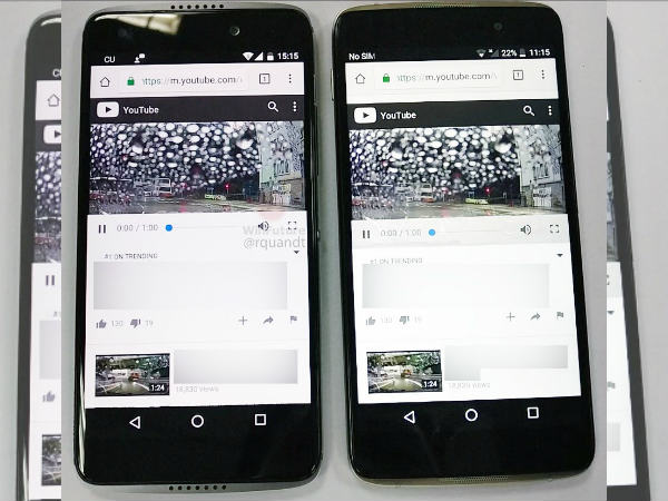 Leaked photo of Alcatel Idol 5 