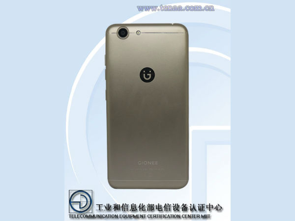 Another Gionee model with same design
