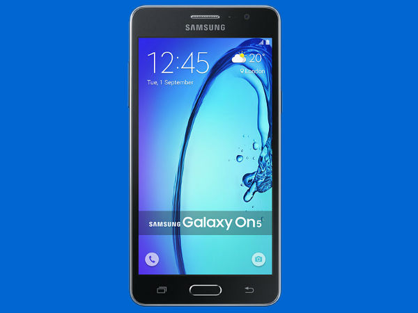 Samsung Galaxy On5 - at Rs.6490 (Flat Rs2500 Off)