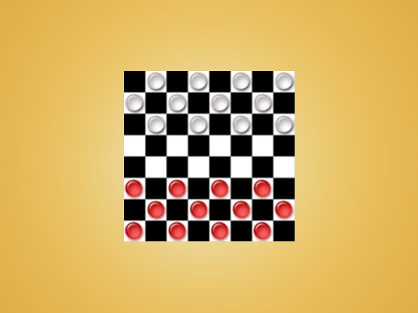 Checkers puzzle game