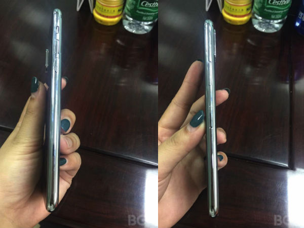 No home button at the front