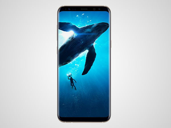 Comparison with Galaxy S8 display
