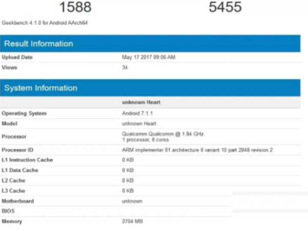 Nokia 8 with Snapdragon 660 SoC