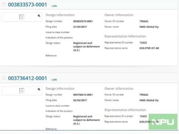 Four new Nokia phones likely on the cards; HMD files design trademarks