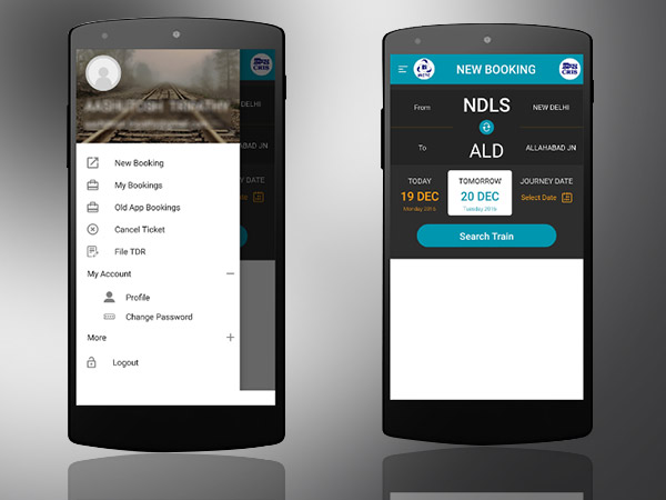 IRCTC Rail Connect – Book train ticket on the go