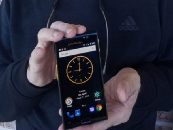 John McAfee Privacy Phone to be launched this year John McAfee Privacy Phone to be launched this year
