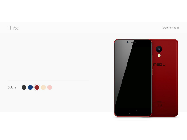 Meizu M5C images leaked: Looks stylish and elegant