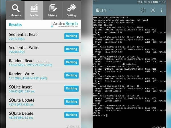  Nubia Z17 tipped to come with UFS 2.1 Storage