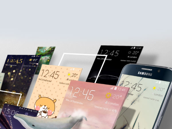 Make your Samsung Galaxy phone more colorful with these themes