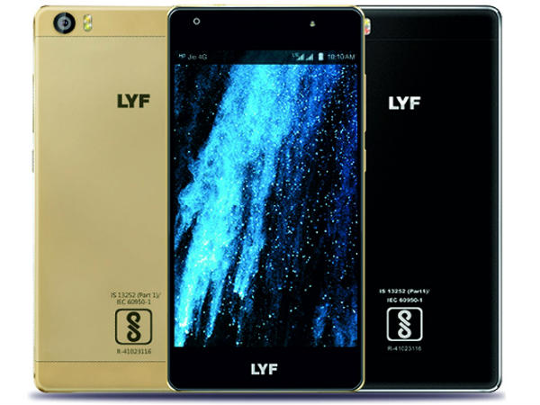 56% off on LYF WATER F1S
