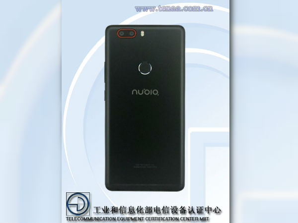 Alleged Nubia Z17 Lite with slightly smaller battery spotted on TENAA 
