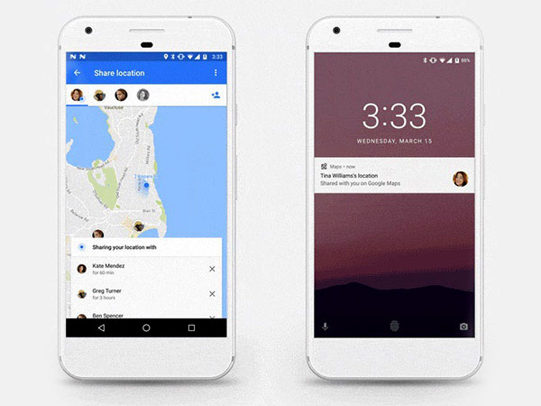 How to track friends in realtime via Google Maps