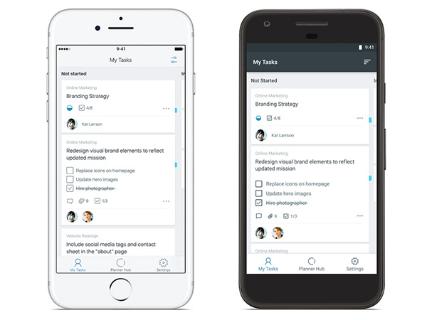 How to plan the tasks via Microsoft Planner Collaboration Tool