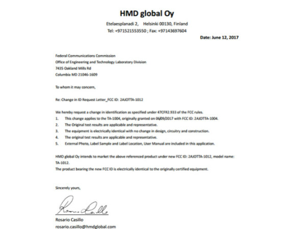 Nokia 9 4GB RAM variant cancelled, tips HMD’s FCC request letter