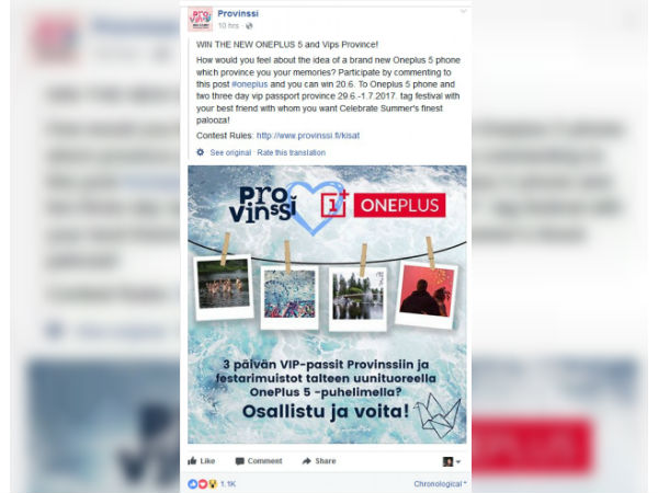 OnePlus 5 price may cross the 500 Euros mark; hints new information