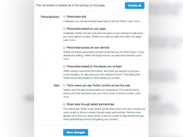 Twitter: Follow these steps to keep up with the privacy policy change