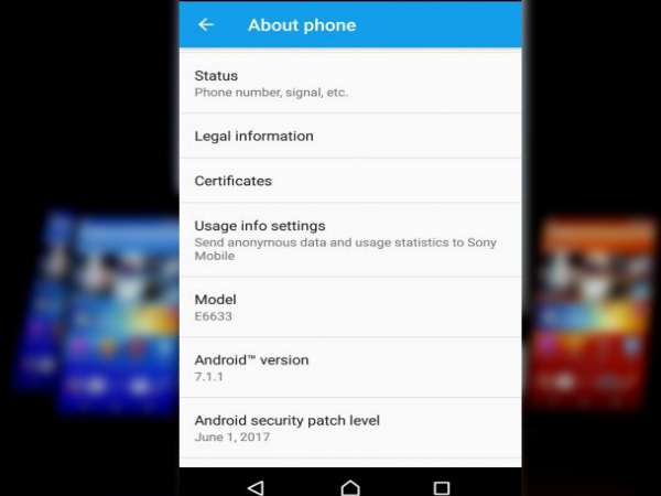 Android 7.1.1 Nougat rolling out for several Sony Xperia smartphones