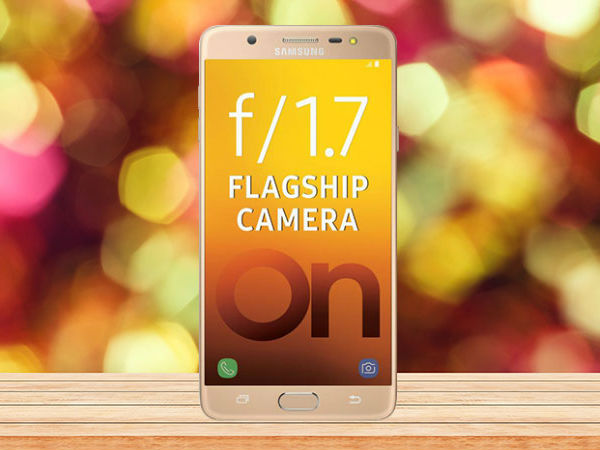 Samsung Galaxy On Max (13MP rear camera and 13MP front camera)