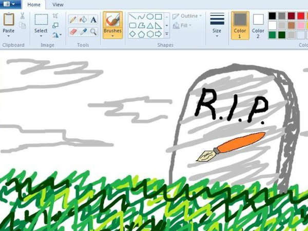 Microsoft Paint will be removed from Windows 10