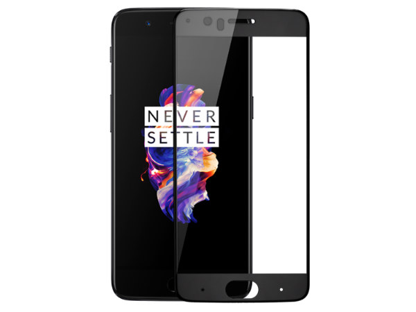 OnePlus 5 3D Tempered Glass Screen Protector Black